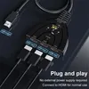 4K HDMI Switcher 3 Port HDMI Splitter Port HDMI Switch Produktbild-Vorschau 4