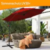 Sonnenschirm 350cm Balkon Strandschirm Gartenschirm Produktbild-Vorschau 5