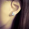 Alpaka Kinder Ohrringe Ohrstecker 925 Sterling Silber Produktbild-Vorschau 2