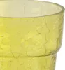 Skleněný obal na orchidej D 15,5 cm H 18 cm žlutá pavučina Náhled obrázku produktu 5
