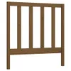 Kopfteil Honigbraun 96x4x100 cm Massivholz Kiefer Produktbild-Vorschau 1