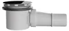 Siphon de douche Visolva Flow avec couvercle chrome, VS001, Anteprima dell’immagine prodotto 1