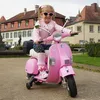 Kinder Elektro Roller Vespa | Mit Stützrädern - Produktbild-Vorschau 8