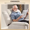 HOMCOM Relaxsessel Fernsehsessel Verstellbar Massagesessel Produktbild-Vorschau 7