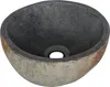 Differnz Aufsatzwaschbecken aus Naturstein Ruz 23 x 23 cm Produktbild-Vorschau 1