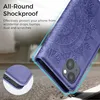 Lila iPhone 14 Wallet Case Flip Handyhülle Kunstleder mit Produktbild-Vorschau 6