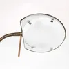 Tischlampe - bronze - Biron - glas metall - Ø 17cm - LED - Produktbild-Vorschau 6