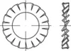 Reyher  6798a Faecherscheiben 10,5mm (1000 Stück) Produktbild-Vorschau 1