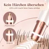 Mini Gesichtshaarentferner Damen, kompakter USB Rasierer Produktbild-Vorschau 2