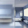 vidaXL Okenná fólia matný pruhovaný dizajn 0,9x10 m PVC Náhľad obrázku produktu 2