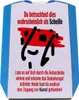 Humorvolle Parkscheibe mit Kunstspruch fürs Auto Produktbild-Vorschau 1