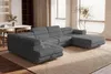 Wohnlandschaft Cordo U-Form XXL 345 cm Schlaffunktion 2 Produktbild-Vorschau 2