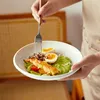 Suppenteller Set 4-teilig Keramik Ø22 cm – Tiefe Teller für Produktbild-Vorschau 5