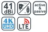 ENTWICKLUNG Xana 2C LTE 230/5V, 41dBi aktiv Zimmer Antenne Produktbild-Vorschau 8