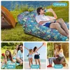 (Tropical Blue) Nafukovací lehátko, ultralehké, přenosné, Náhled obrázku produktu 8