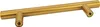 Möbelgriff Aurora 96 mm aus gebürstetem Edelstahl in Gold - Produktbild-Vorschau 2