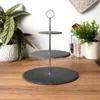 Excellent Houseware Etagere - 3-lagig - Schiefer - 30 x 34 Produktbild-Vorschau 16