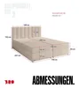 BroMARKT Boxspringbett DENVER mit 2 Bettkasten, Produktbild-Vorschau 8