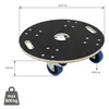 ECD Germany Wózek transportowy okrągły, Ø 57x14,5 cm, z Podgląd zdjęcia produktu 7