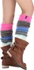 Stulpen Damen Lange Winter Beinwärmer Gestrickt Verdicken Produktbild-Vorschau 1