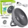 Ventilatore da tavolo con batteria e luce 6xSMD grigio Anteprima dell’immagine prodotto 12