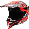 Airoh Aviator 3 Rainbow Carbon Motokrosová přilba, rot Náhled obrázku produktu 3