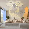 Modernes LED Ventilator Deckenlampe Weiß, Leiser, Produktbild-Vorschau 4
