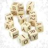 Cubes en bois Ulanik avec lettres et chiffres anglais Voir les images du produit 6