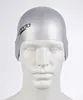 Speedo Plain Flat Silicone Cap Silver Produktbild-Vorschau 3