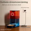 Voerautomaat kat met camera - 6 L - App - Wit Productafbeelding-voorbeeld 7