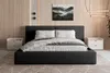 MOEBLO Polsterbett aus Bouclé Bett 06 – Doppelbett mit Produktbild-Vorschau 2