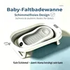 Faltbare Babybadewanne mit Badestütze und integriertem Produktbild-Vorschau 3