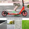 COSTWAY Kickscooter mit Klingel & Traggurt, Scooter Produktbild-Vorschau 4