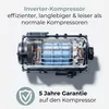 Bomann® Side by Side Kühlschrank | Wasserspender mit Tank | Produktbild-Vorschau 4
