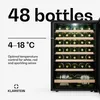 Klarstein Bevora chladnička na víno 48 fliaš – voľne Náhľad obrázku produktu 4