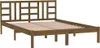 vidaXL Massivholzbett Honigbraun 200x200 cm Produktbild-Vorschau 4