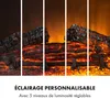 Klarstein Cheminee Electrique Effet Flamme, Cheminée Voir les images du produit 7