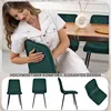 Lina® Elisia Esszimmerstuhl im modernen Design - Samt - Produktbild-Vorschau 4