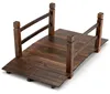 Pont de jardin COSTWAY avec garde-corps, pont pour bassin, Voir les images du produit 1
