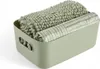 Shower set - TODAY - UTILITY - Basket. mat. curtain - Green Anteprima dell’immagine prodotto 1