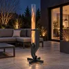 Ikodm Pellet Feuersäule 138 cm Feuerrohr mit Produktbild-Vorschau 8