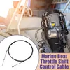 2 Stück 400cm 13FT 33C/3300 Marine Boot Gashebel Produktbild-Vorschau 3