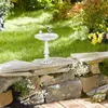 Relaxdays Vogeltränke Gusseisen, Gartendeko antikes Design, Produktbild-Vorschau 2