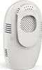 The back view of a white audio baby monitor device is shown against a white background. Produktbild-Vorschau