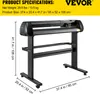 VEVOR Schneideplotter, Plottermaschine Max. 720 mm Produktbild-Vorschau 7