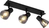 Globo Lighting reflektor kovový černý matný, 3x E14 Náhled obrázku produktu 1