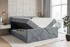 ALTDECOR Boxspringbett mit Fußteil, H4 Matratze und Topper Produktbild-Vorschau 3