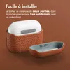 Étui Accezz en cuir véritable pour les Apple AirPods 3 - Voir les images du produit 5