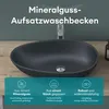 Mai & Mai Waschbecken 59,8x36x14cm oval Aufsatzwaschbecken Produktbild-Vorschau 3