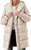 ASKSA Damen Wintermantel Lang Warm Daunenjacke Winterjacke Produktbild-Vorschau 1